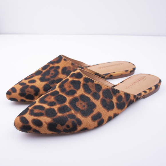 New MADEWELL The Remi Mule in Leopard Calf Hair - Picture 4 of 4